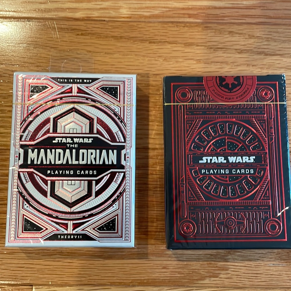 Theory11 Disney Star Wars & The Mandalorian playing cards